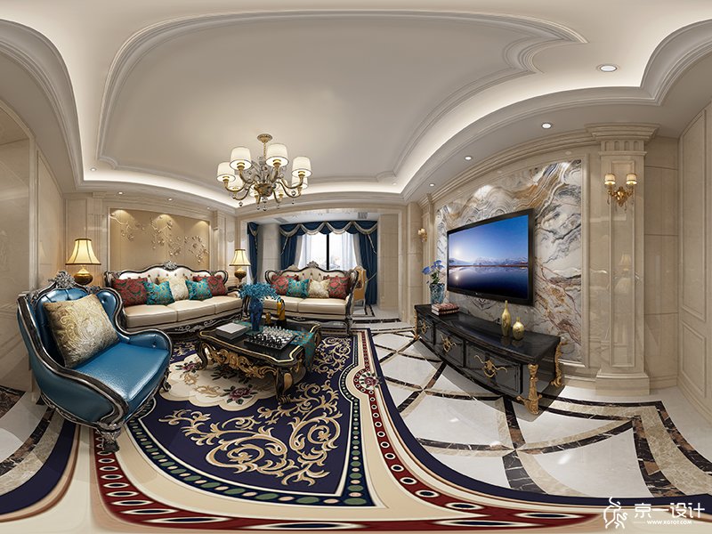 360度全景效果图