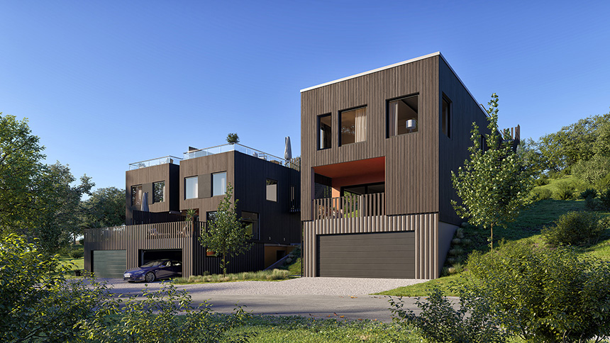 农村两层别墅设计图纸及效果图大全