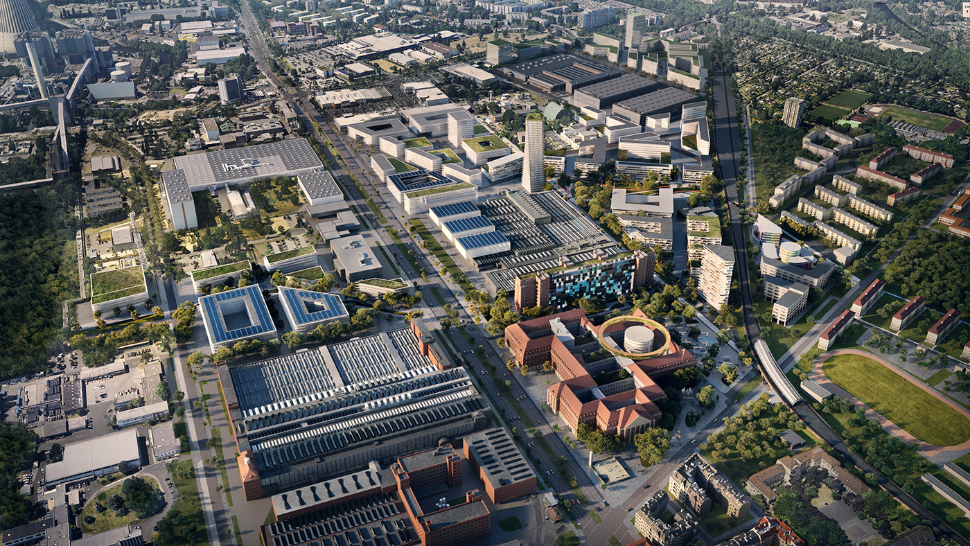 <b>建筑鸟瞰图3d设计方案</b>